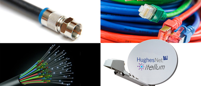 DSL, Cable Internet, Fiber Optic, and Satellite. What's the difference? -  Itellum